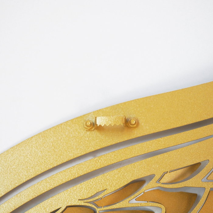 Wallity Angel Wings Metal Wall Art Set - APT705 Dorado